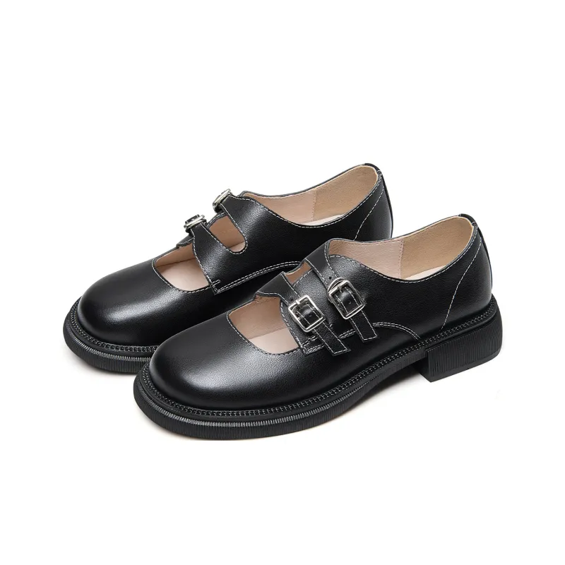 Lily Wei Loafers Women's Black/Red Brown-3