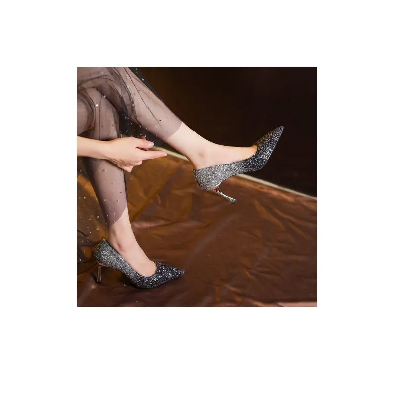 HKCP Slim Heel High Heels 8.5cm Women's-6