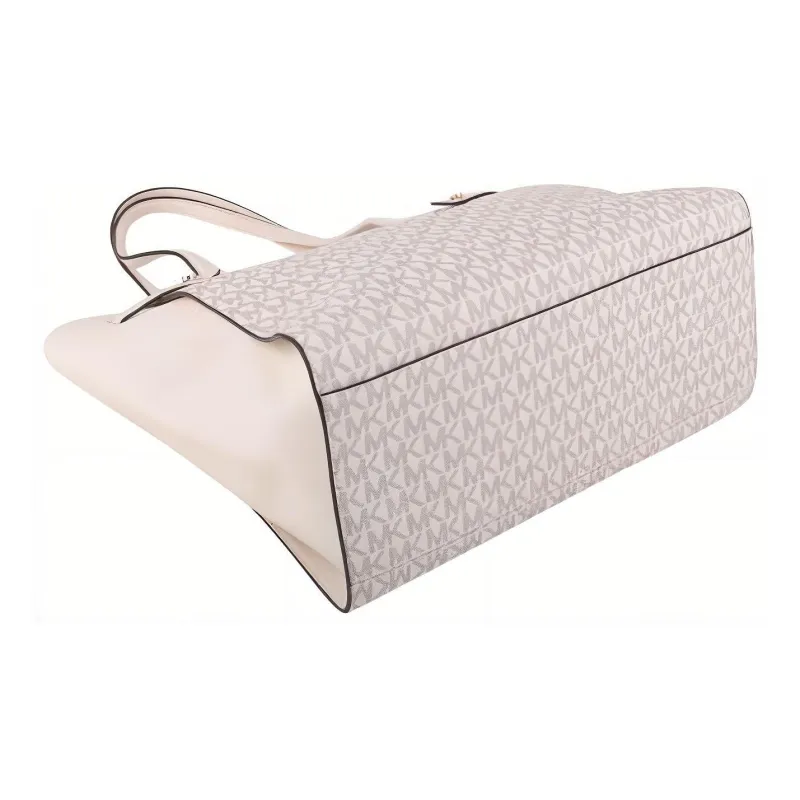 MICHAEL KORS Maisie Cow Leather Tote Bag Shopping Bag Handbag Shoulder Bag Women's White-4