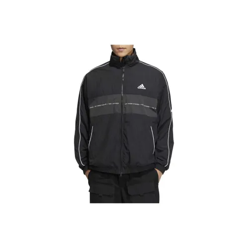 Adidas Trench Coats Unisex Black