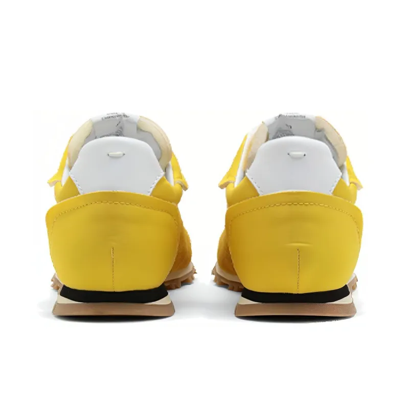 Maison Margiela Anti Slip Wear Resistant Low Top Casual Shoes Men's Yellow-3
