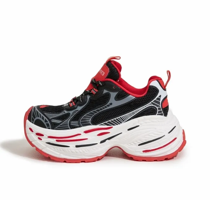 Milan Love Song Durable Breathable Moisture-Wicking Lightweight Low-Top Chunky Sneakers Women's-4