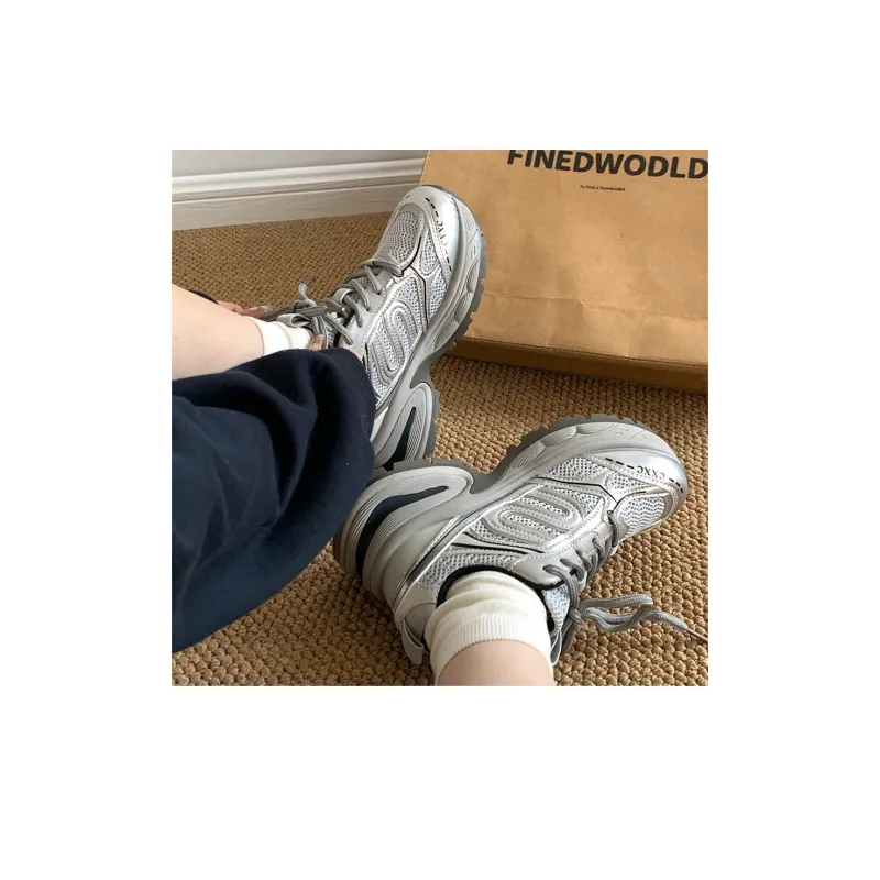 Anime Story Shock Absorbers Slip Resistant, Abrasion Resistant, Breathable Low Top Chunky Sneakers Women's-8