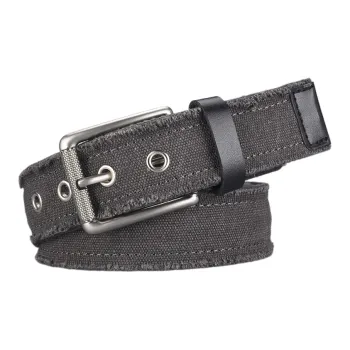Mulinsen Korean Style Commute Pants With Decorative Belt Loop Canvas Belt Unisex 3.8CM