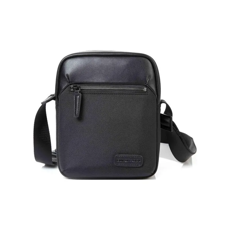 SAMSONITE Nylon Shoulder Bag Crossbody Bag Mini Unisex Black-0