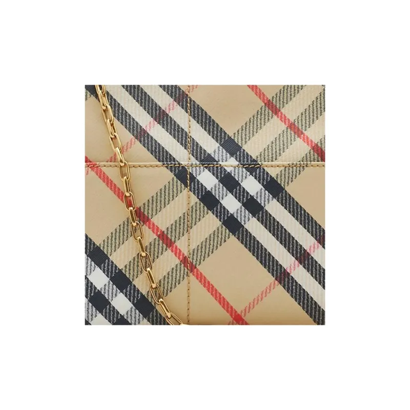 Burberry Polyester One Shoulder Crossbody Clutches Regular Women's Sand-3