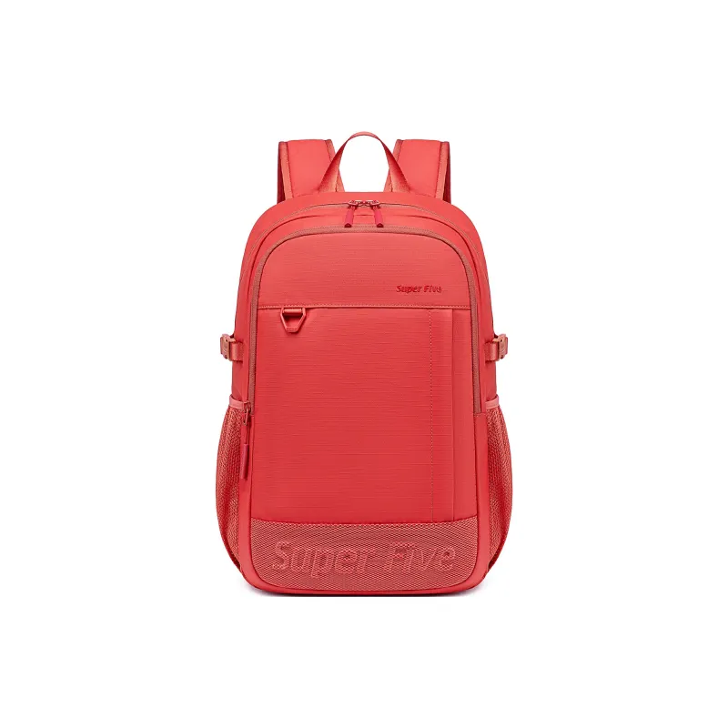 Super Five Polyester Backpack Regular Unisex Multicolor-16
