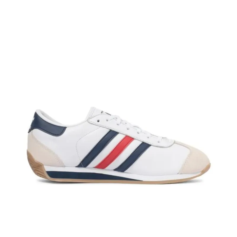 Adidas Originals Country 2 Slip Resistant Low Top Skateboard Shoes Unisex White-1