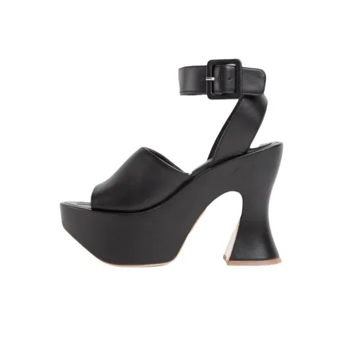 Paloma Barceló Badra Strap Sandals 11.5cm Women's Black