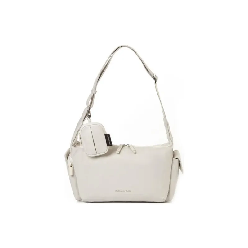 SAMSONITE Nylon With Polyester Crossbody Bag, Shoulder Bag Women's Light Gray-0