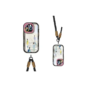 Sen Dog Acrylic Material Transparent Backpack Style Phone Cases Applicable To IPhone15Promax/Pro/Plus/14/13/12