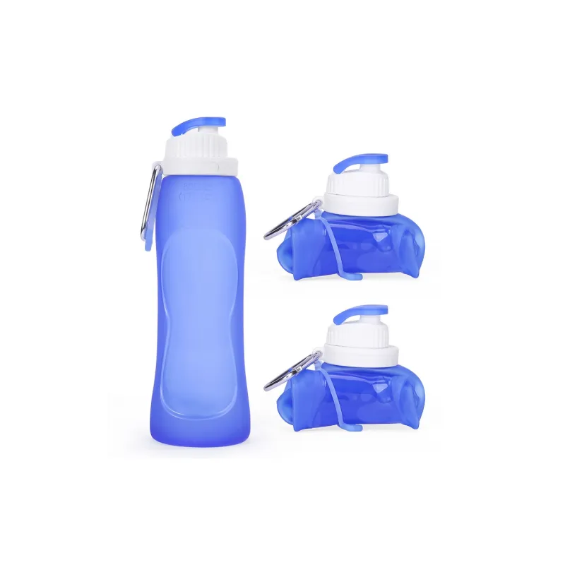 TANLU Outdoor Water Equipment Outdoor Water Bottle 320ml 500mL Camping And Barbecue Silicone-4