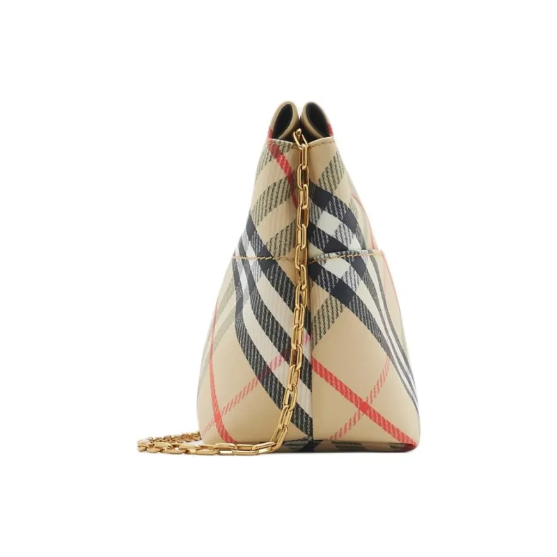 Burberry Polyester One Shoulder Crossbody Clutches Regular Women's Sand-1