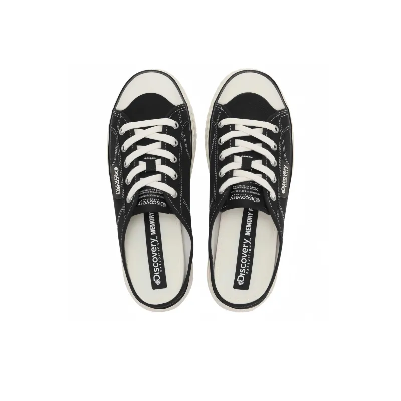 Discovery Expedition Sweat-wicking And Non-slip Low-Top Canvas Shoes Women's Black-3
