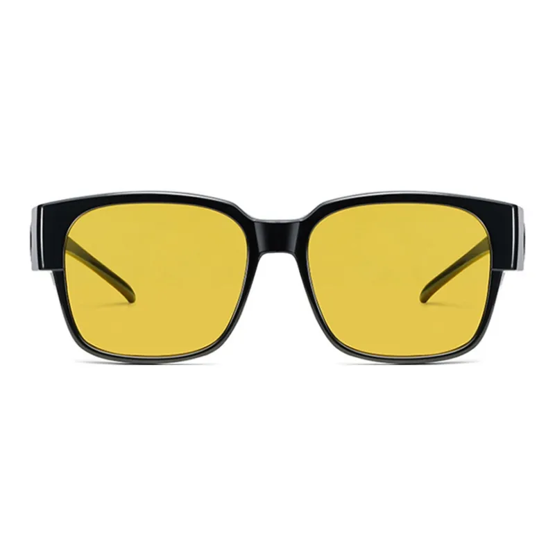 Sha Lehua TR/Memory Plastic Square Sunglasses Unisex-2