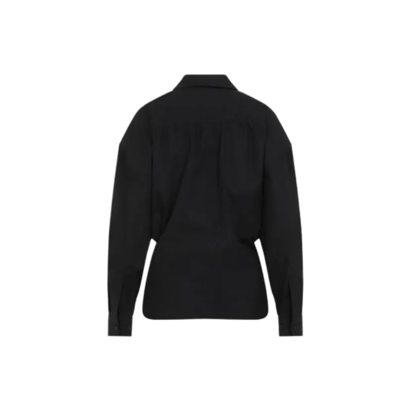 Lemaire Twisted Detail Buttoned Shirt-1