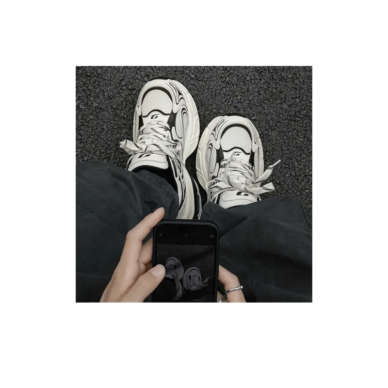 Beidouniao Casual Shoes Men's White-3