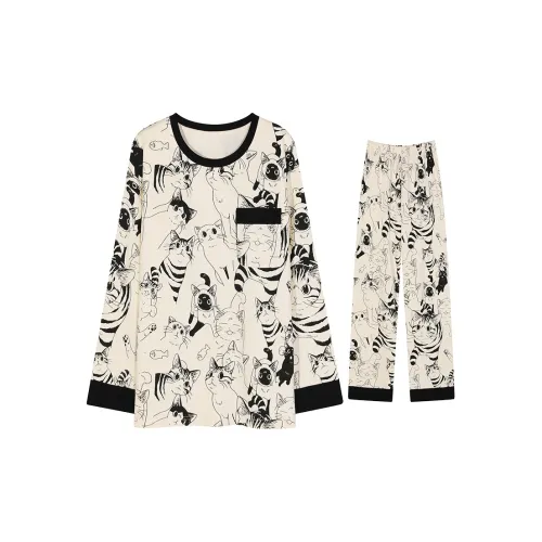 Lan Miao Pajama Set Women's Image Color