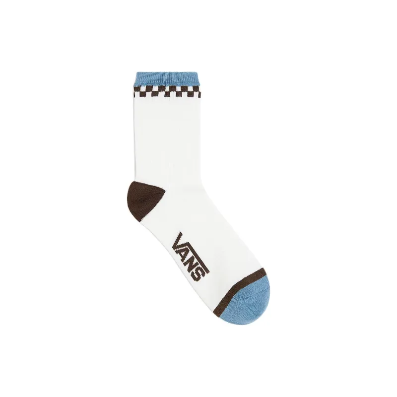 Vans HALF CREW Mid-Calf Socks Women's 1 Pack White-1