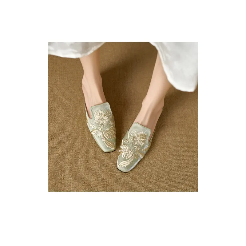 PWPJ Odor-Resistant Abrasion-Resistant Slip-Resistant Wrap-toe Slippers Women's-6