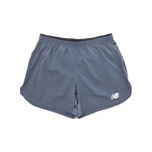 New Balance Impact Run 5 Inch Casual Shorts Men Dark Gray