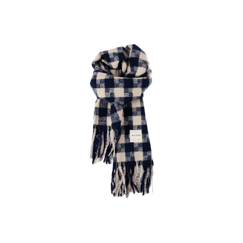 CARTELO Polyester Knit Scarves Unisex-1