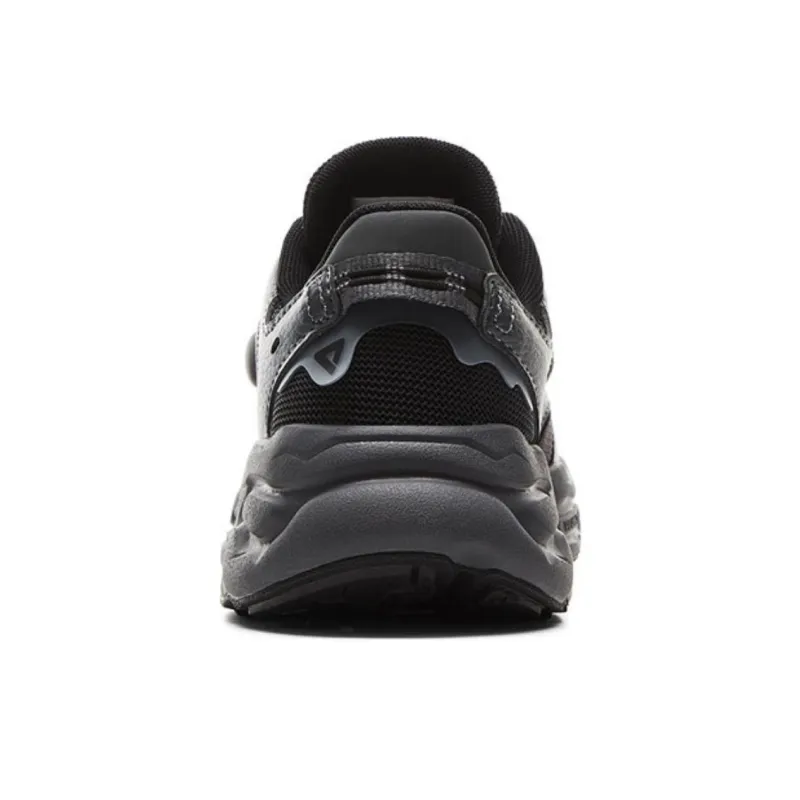 PEAK Taichi Chuanxing Cushioned Wear-Resistant Slip-Resistant Low-Top Chunky Sneakers Men's Black Gray-3