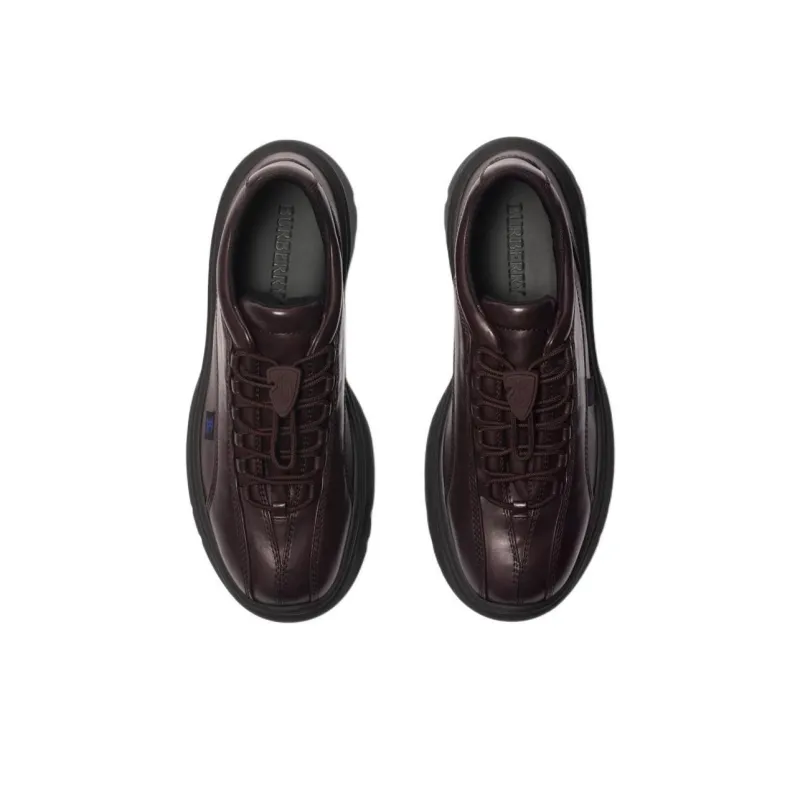 Burberry Scoot Low Top Casual Shoes Men's Red-3