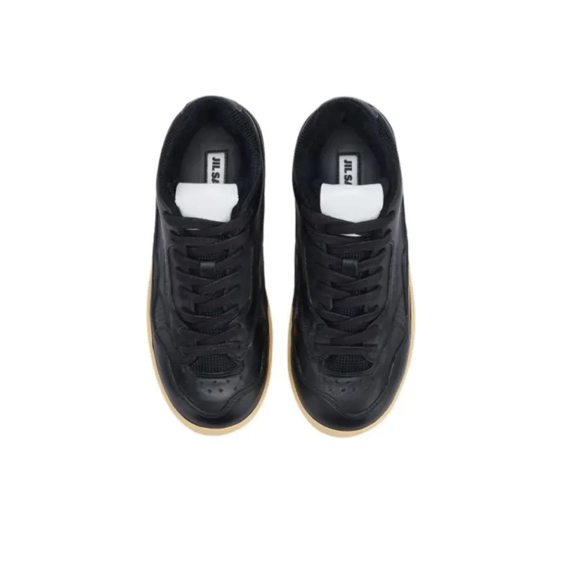 JIL SANDER Low Top Skateboard Shoes Women's Black-4