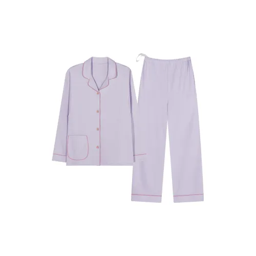 Follow The United States Pajama Set Women's Light Purple