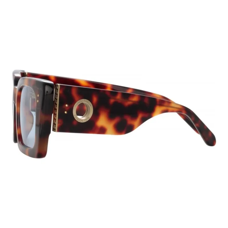 Linda Farrow Nieve Rectangular Frame Sunglasses-2