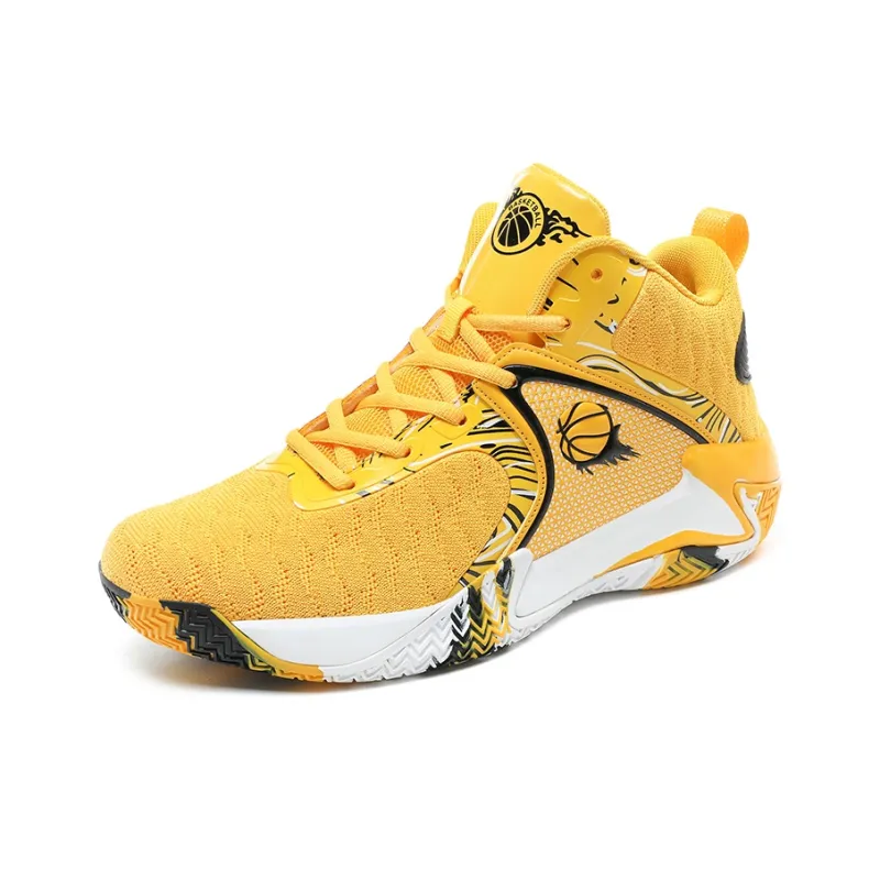 MUSNODO Shock Absorbers With Slip Resistant And Abrasion Resistant Properties Mid Top Basketball Shoes Men's-9