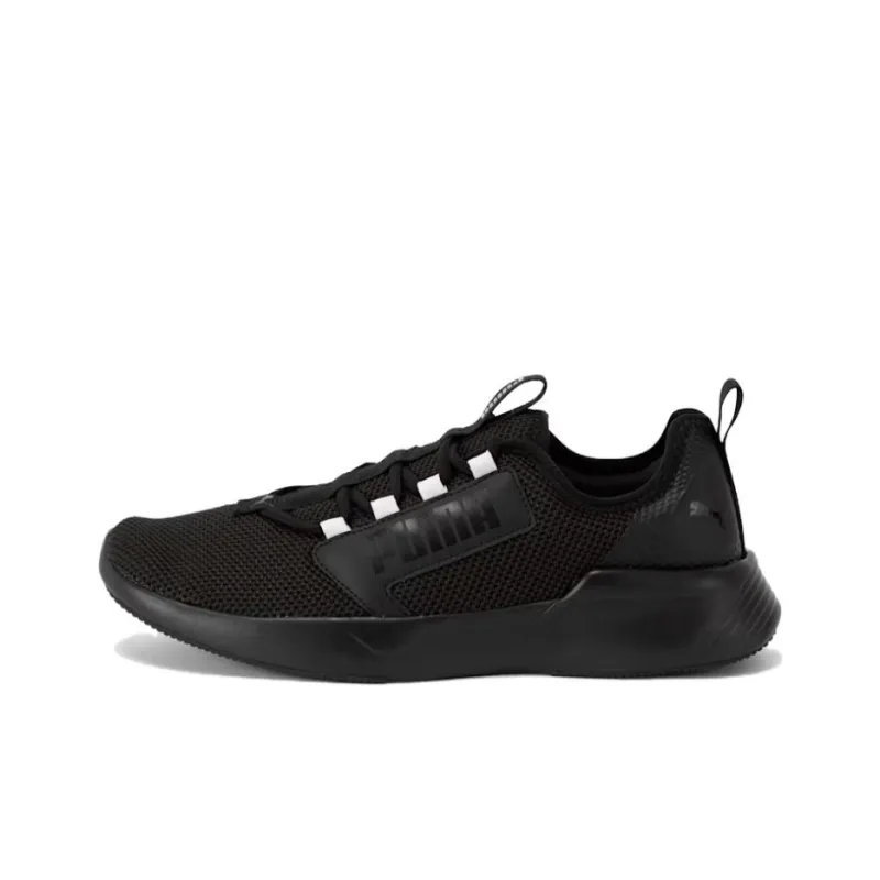 PUMA Retaliate Anti-Slip Wear-Resistant Low-Top Running Shoes Men's Black-0
