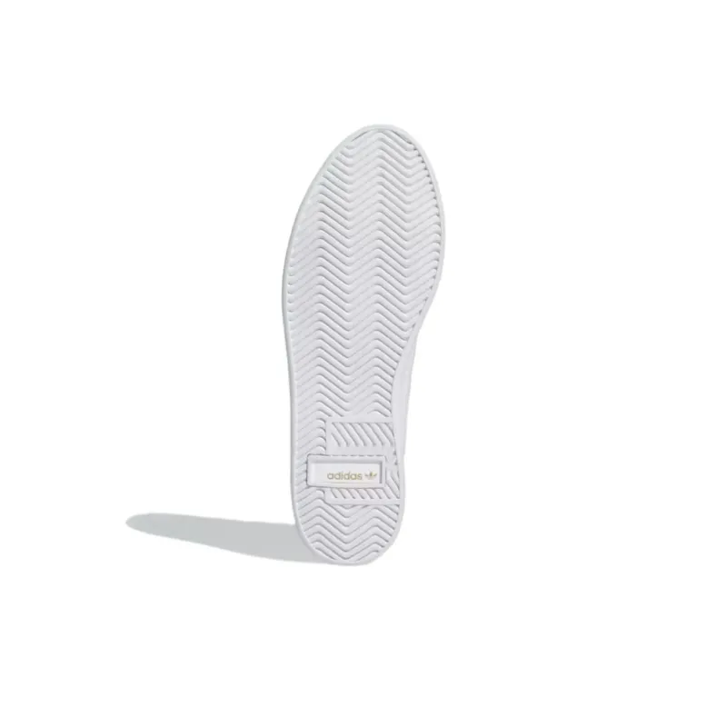 Adidas Sleek Cloud White Core Black Gold Metallic Women's-4