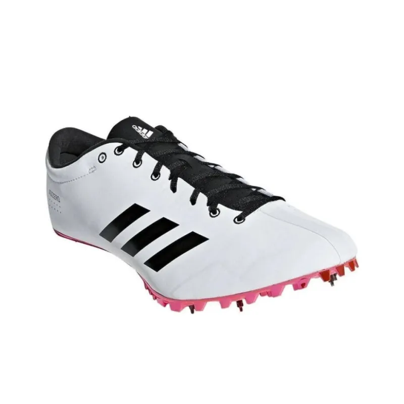 Adidas Adizero Prime Anti Slip Wear Resistant Low Top Running Shoes Men's White-1