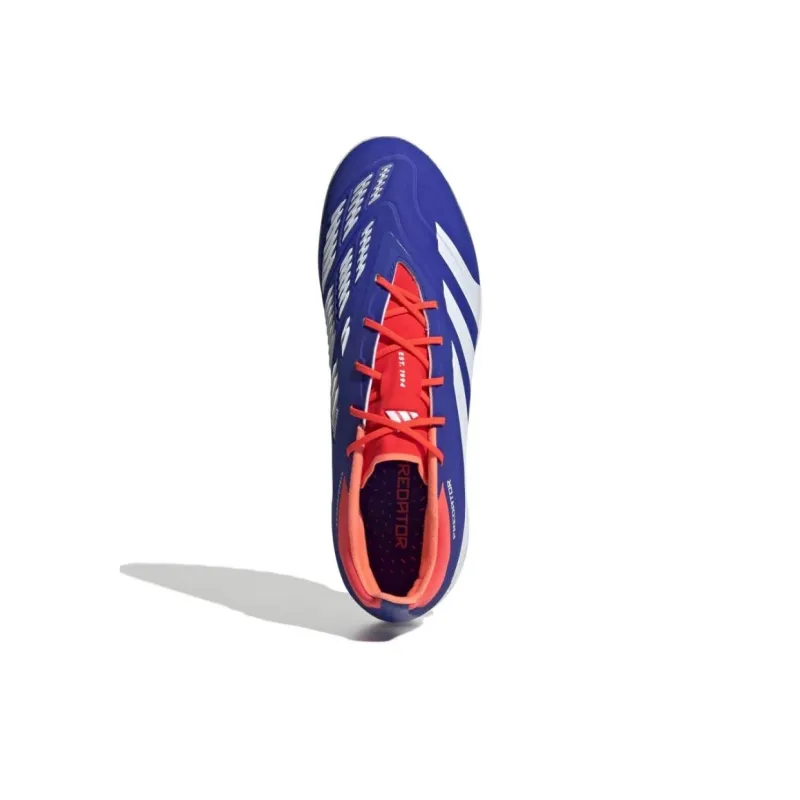 Adidas Predator Elite Turf Lucid Blue Cloud White Solar Red-4