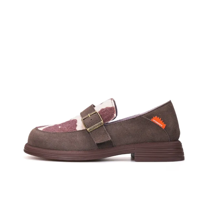 Joy&Mario Loafers Women's Camel/Coffee-9