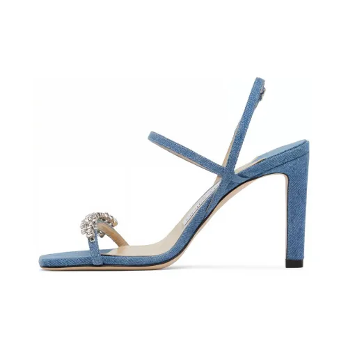 Jimmy Choo Meira Strap Sandals 8.8cm Women's Blue