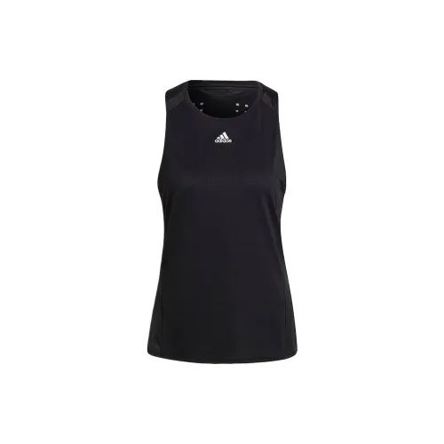 Adidas Sleeveless Sports Shirts Women's Black