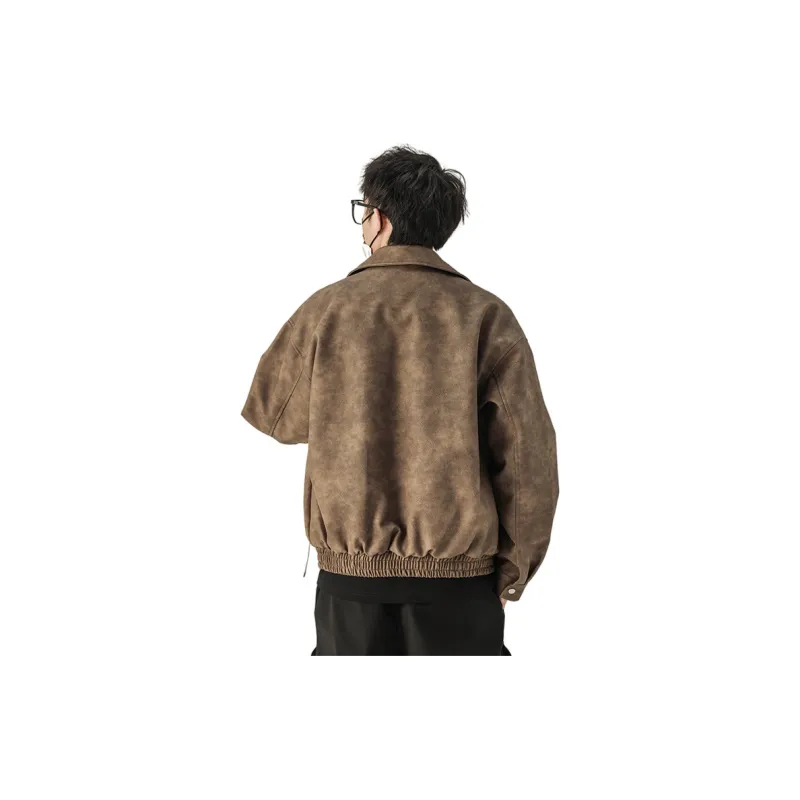 EYEUNDERSTAND Leather Jacket Unisex-0
