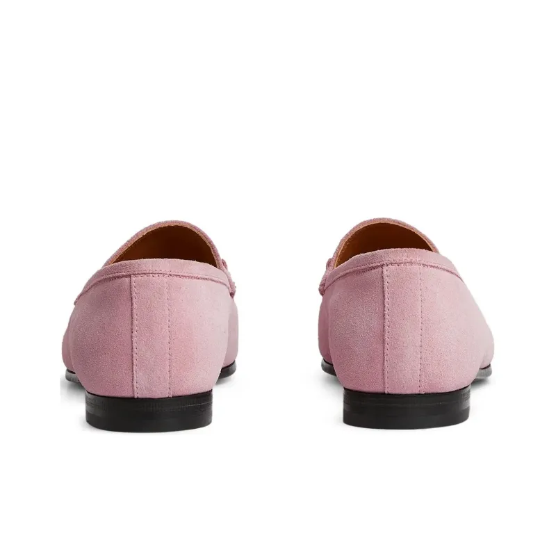 GUCCI Jordaan Loafers Women's Dark Pink-3