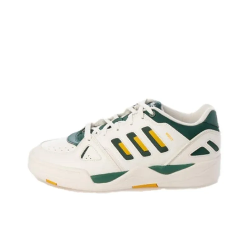 Midcity Adidas Low 'White Collegiate Green Yellow'-0