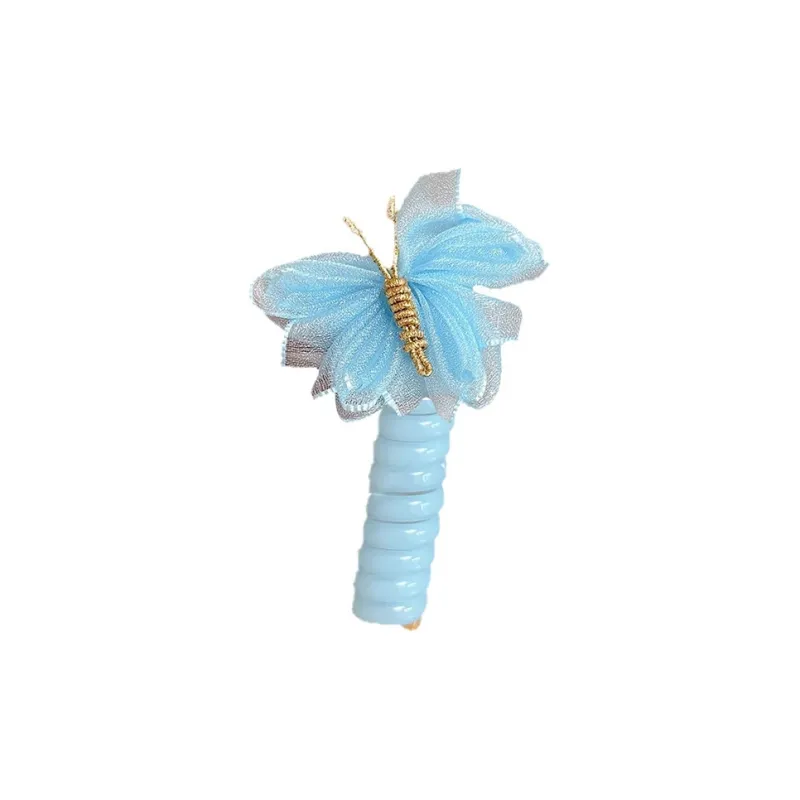 Water jade Hair Ties Women's-3