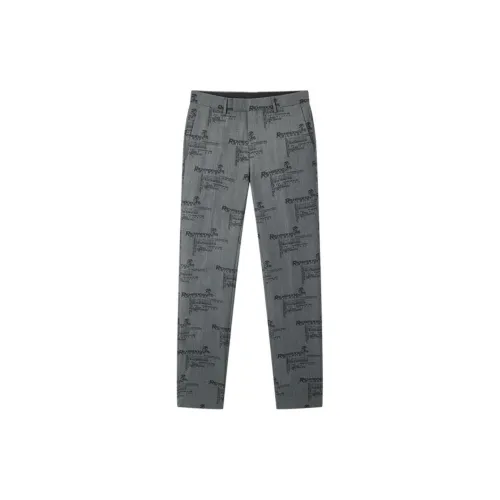 JOHN RICHMOND Suit Trousers Men Black Gray