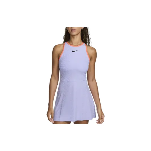 Nike Court Slam Sleeveless Dresses Women's Purple Pulse