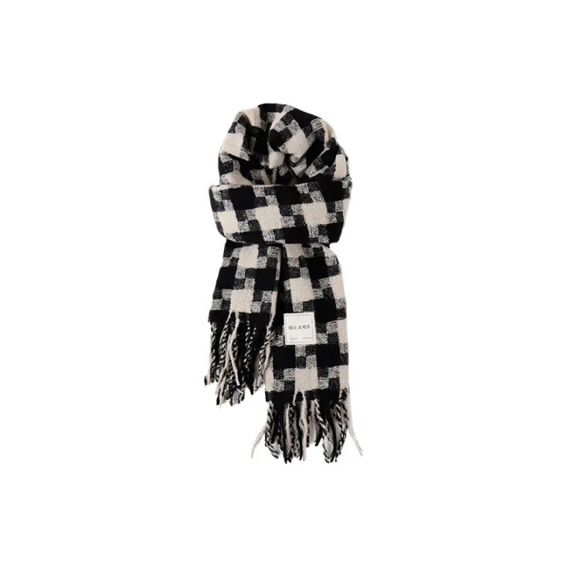 CARTELO Polyester Knit Scarves Unisex-0