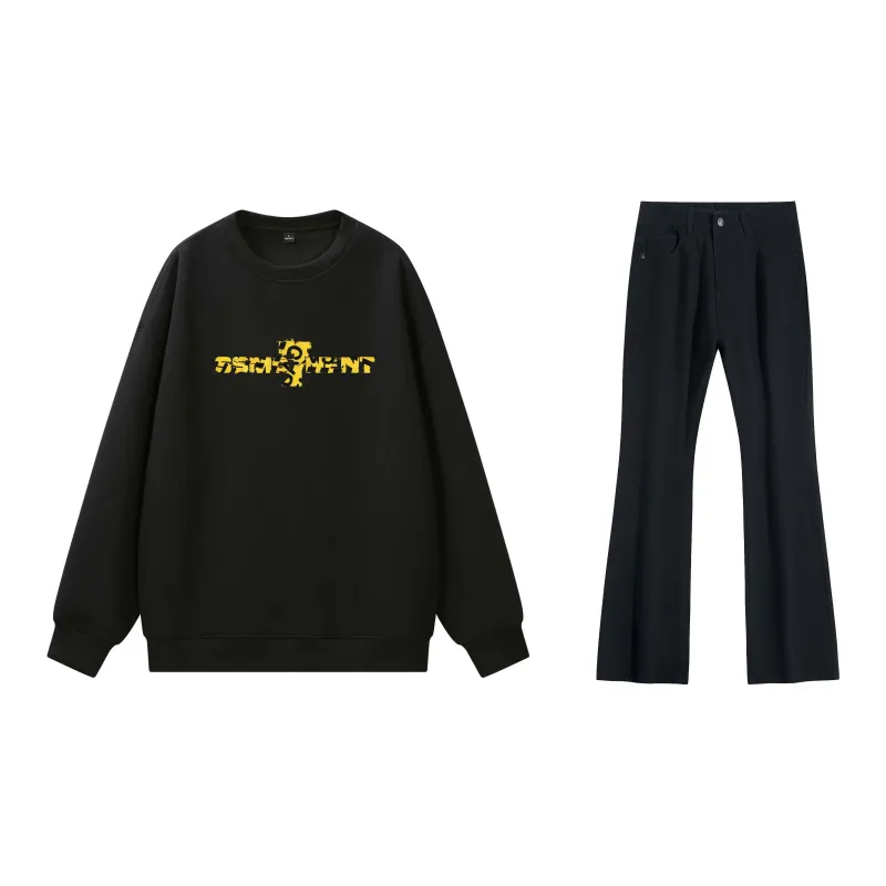 SUNSETMONENT Sweatshirt Set Unisex-1
