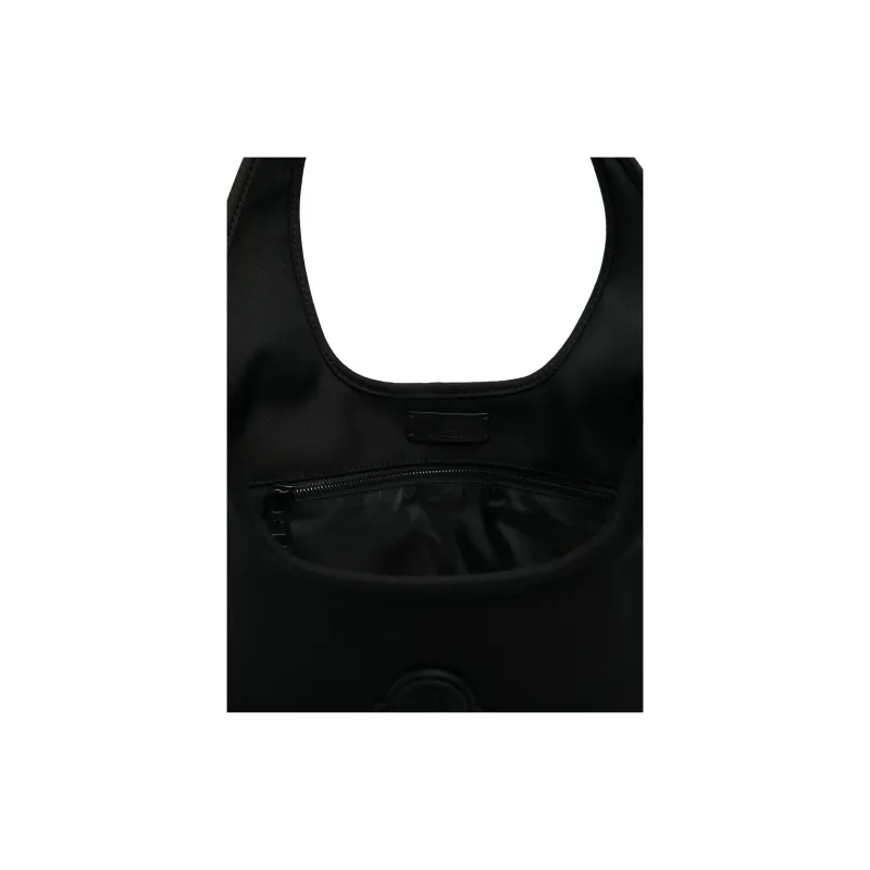 Moncler Pierrick Calfskin Tote Bag Shopping Bag Shoulder Bag Handbag Unisex Black-3