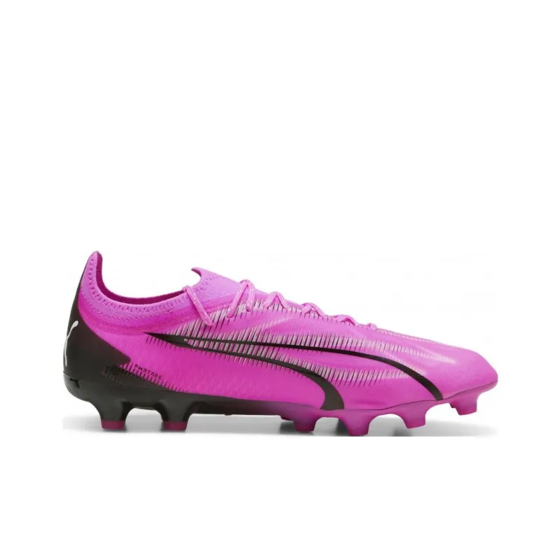 PUMA Ultra Ultimate Soccer Shoes Men Low Top Magenta-1