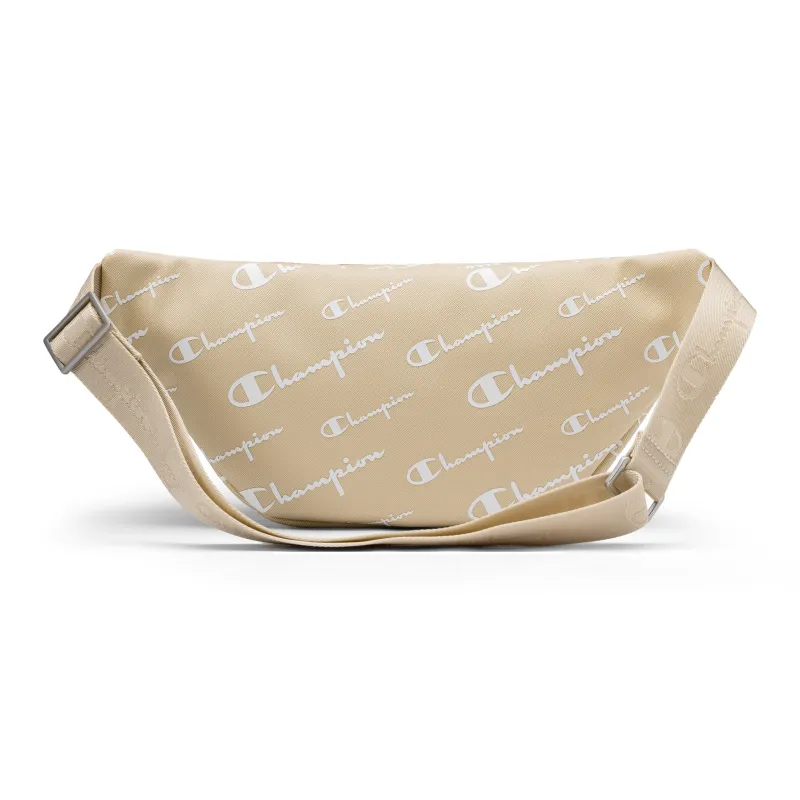 Champion Synthetic Leather Patchwork Fabric Fanny Pack Small Size Unisex Multicolor-3